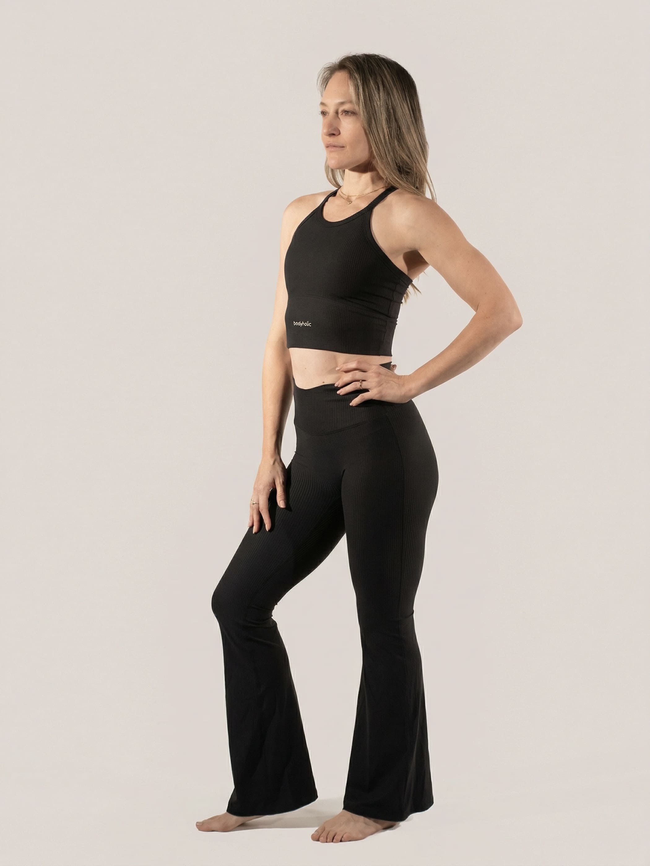 Ribbed Top Black 2