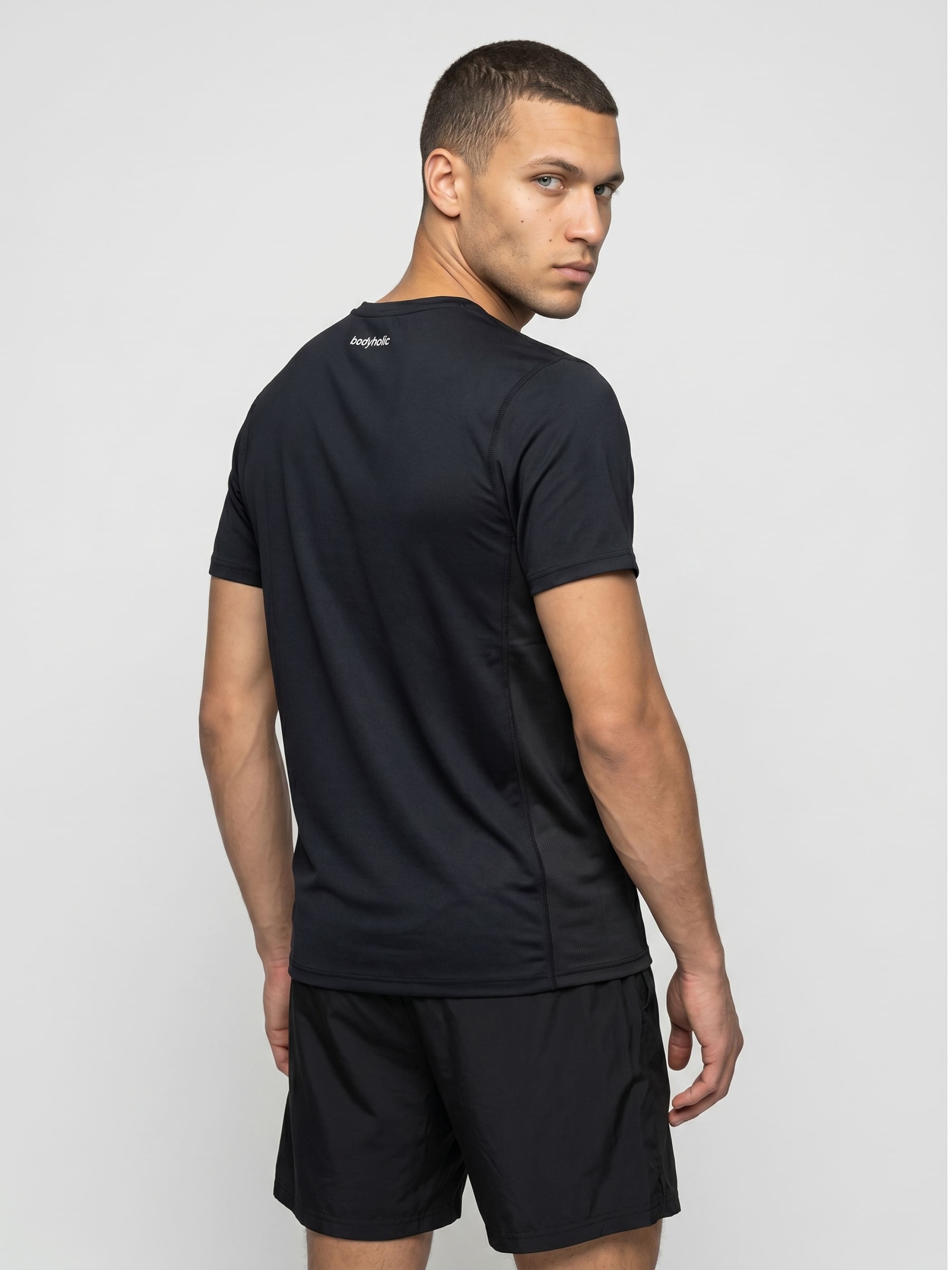 Men's Running T-shirt - שחור