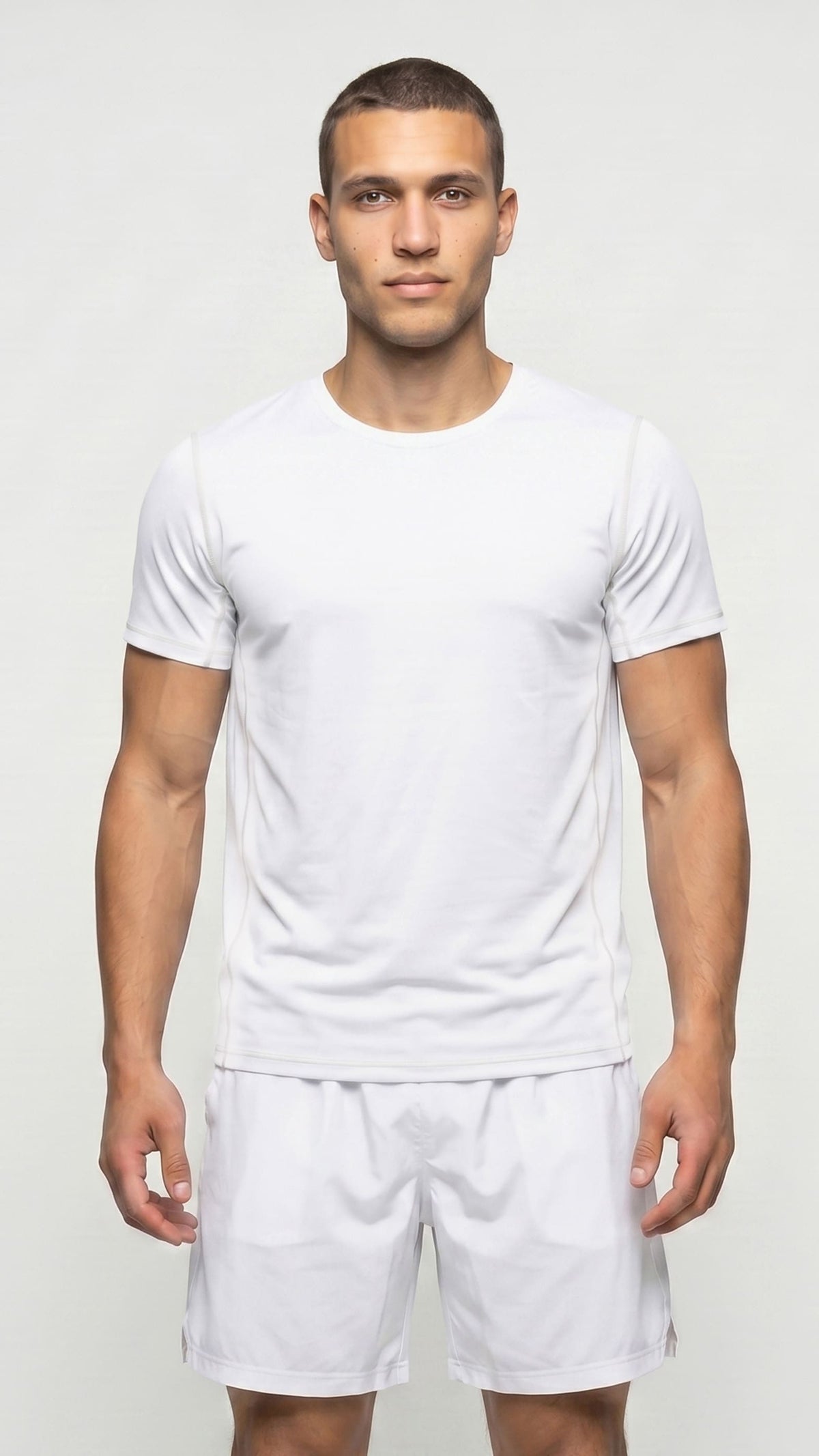 Men's Running T-shirt - לבן