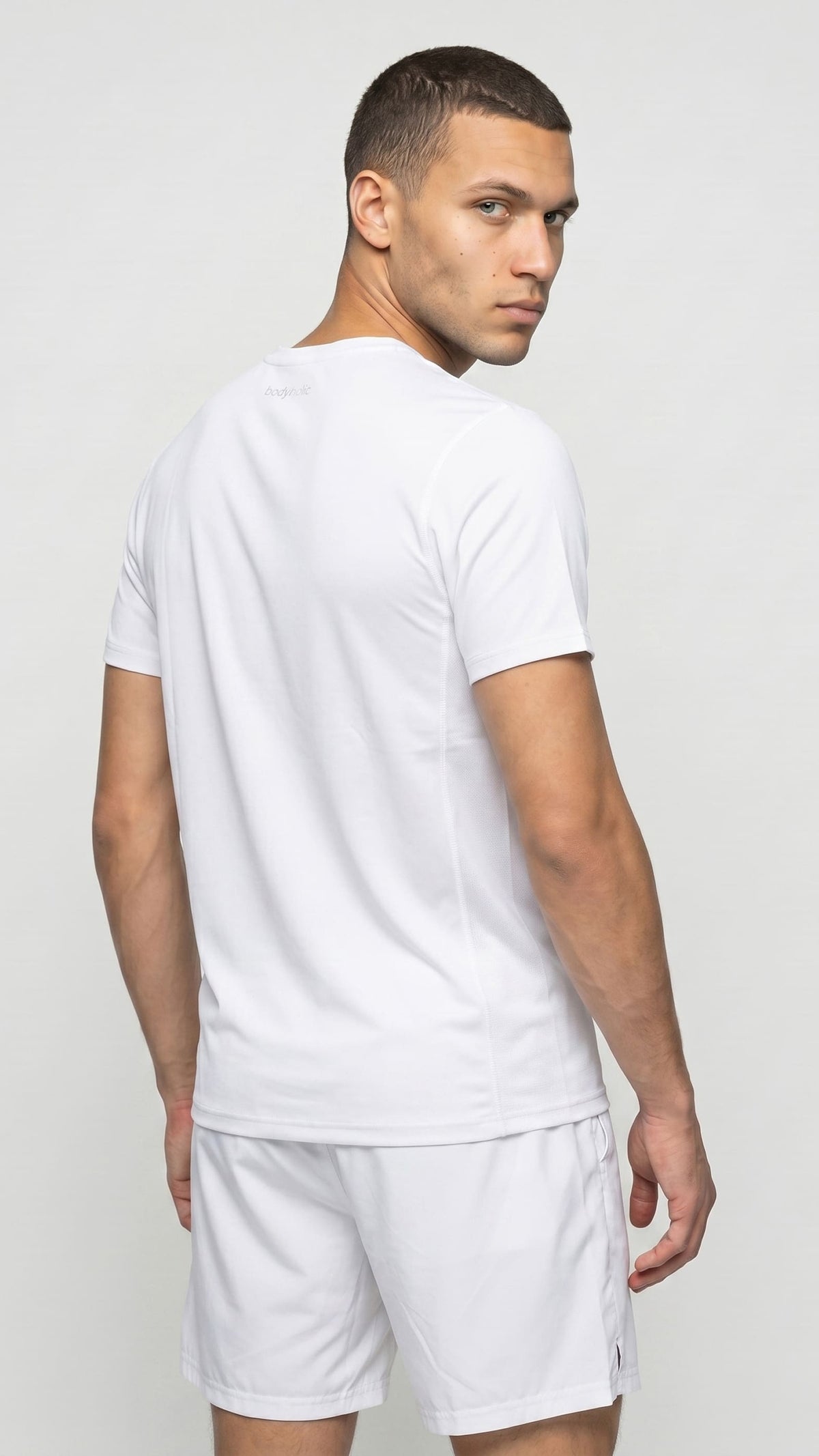Men's Running T-shirt - לבן