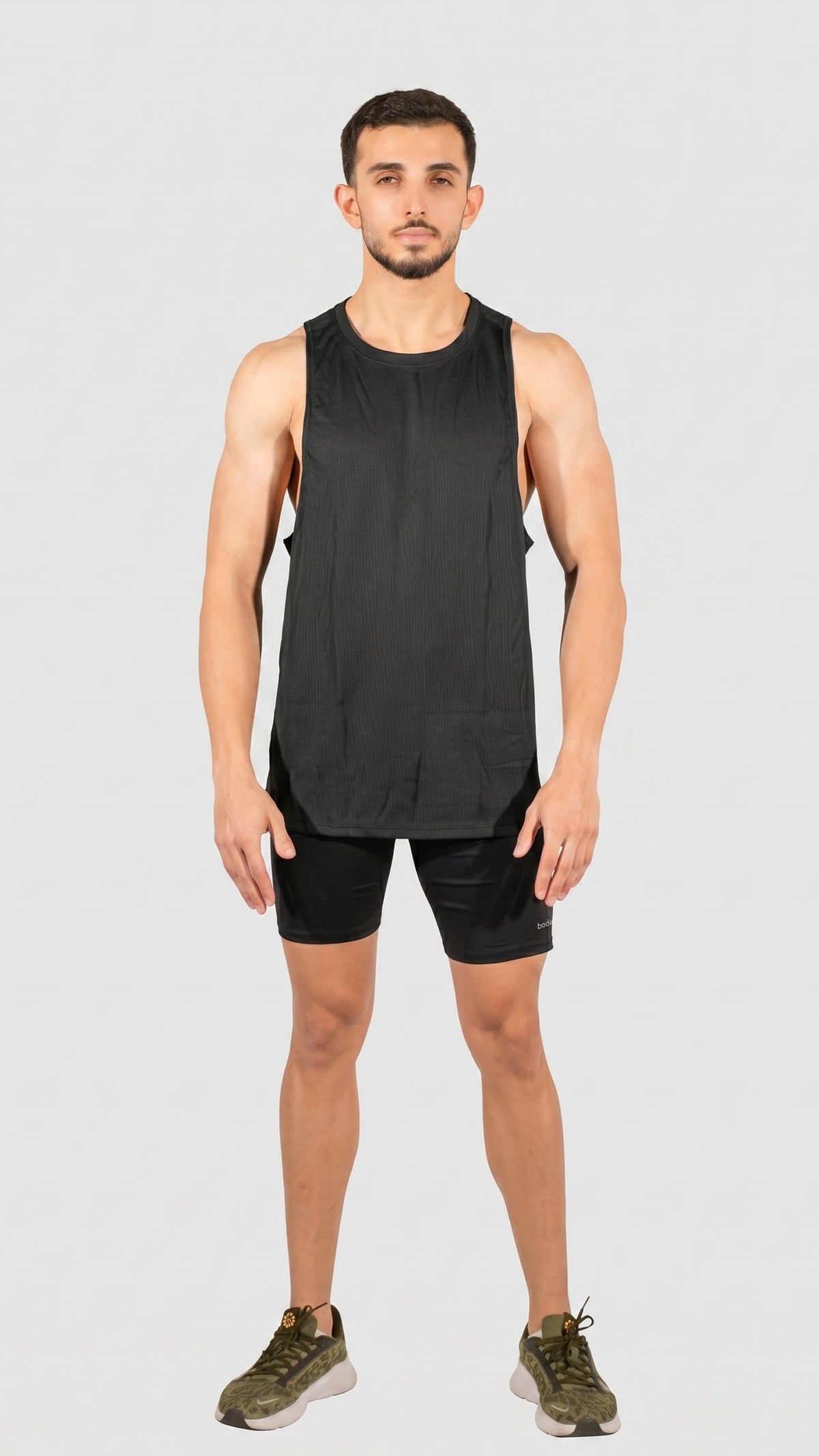 Men's Running Top - שחור