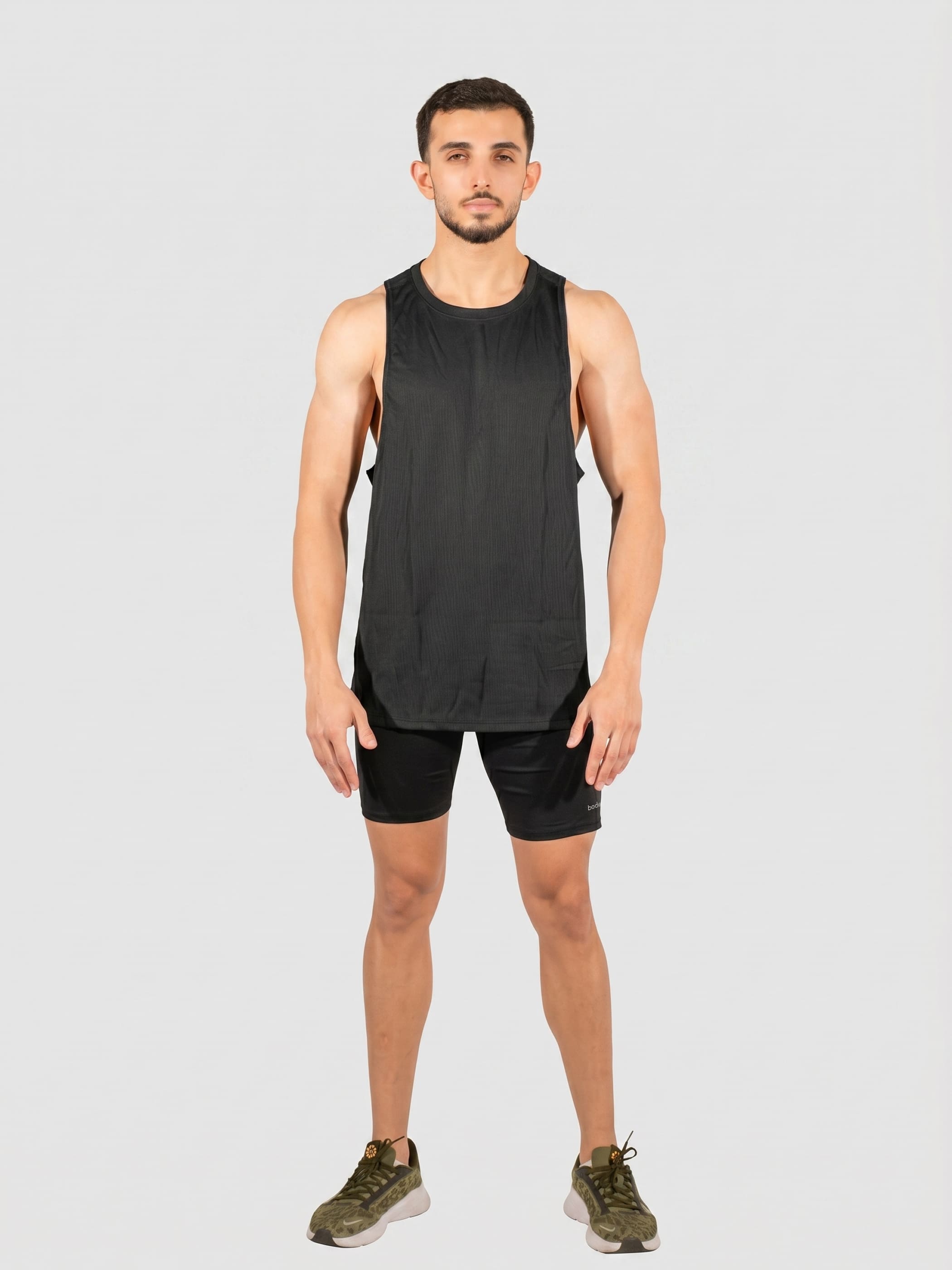 Men's Running Top - שחור