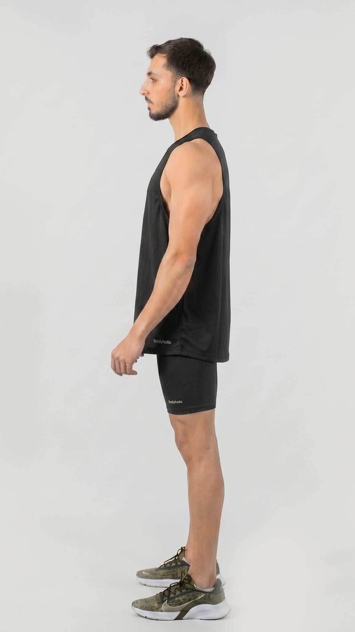 Men's Running Top - שחור