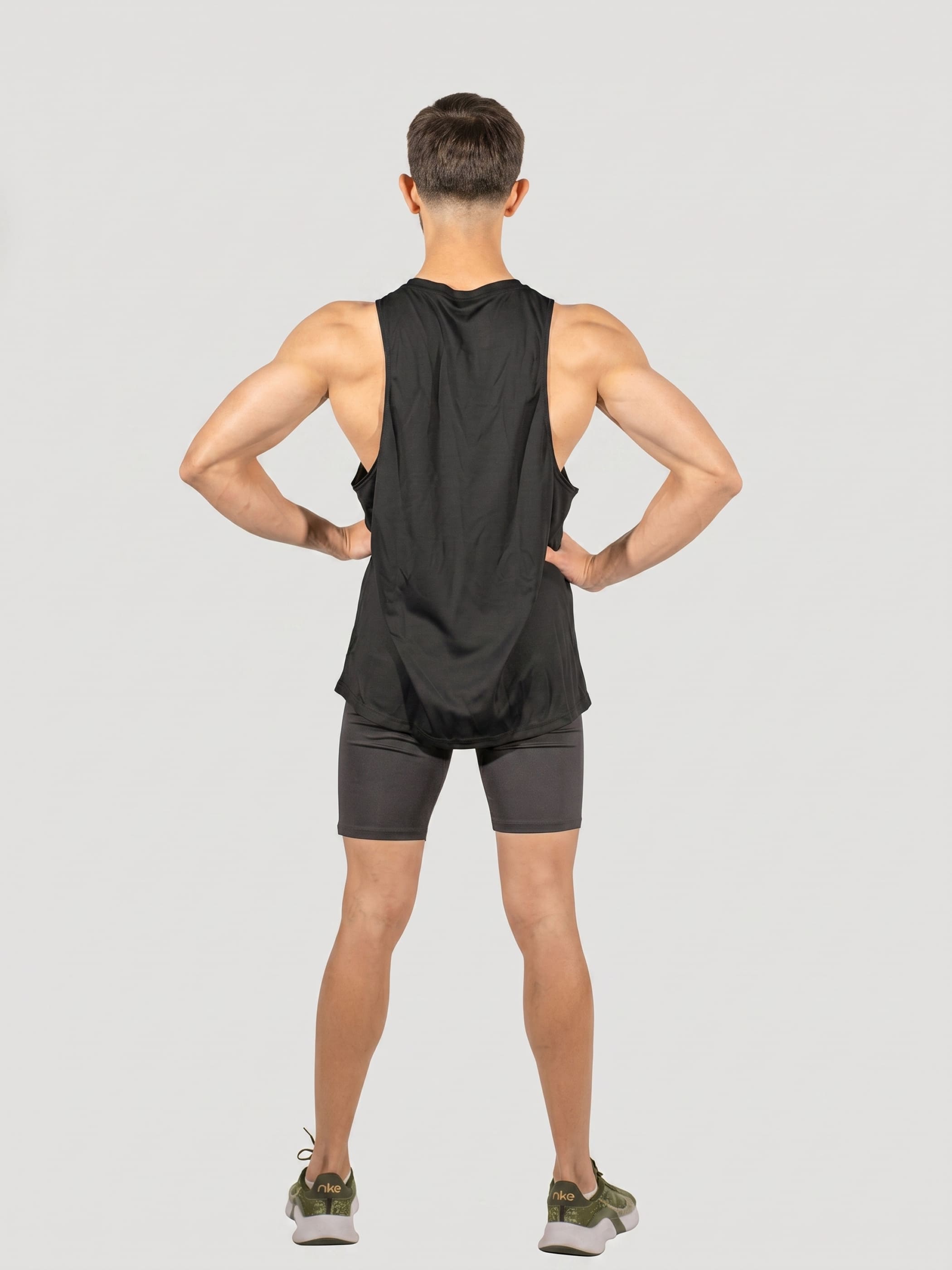 Men's Running Top - שחור